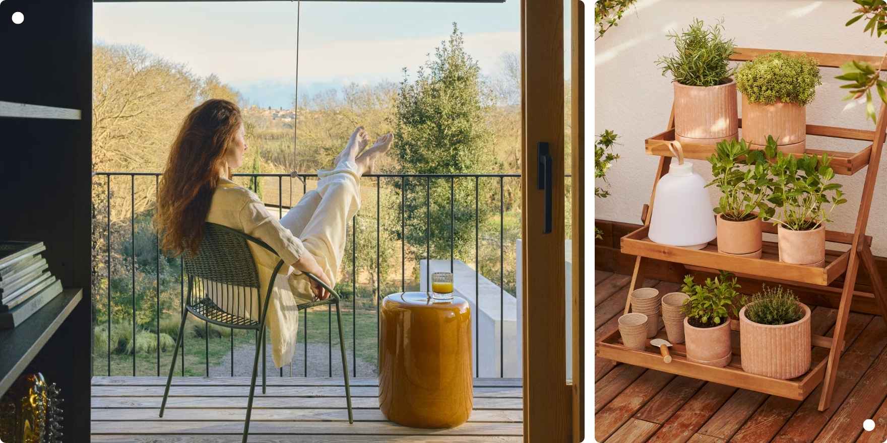 HR - Dávka inspirace pro útulný balkon